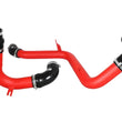 Load image into Gallery viewer, aFe BladeRunner 2.5in Red Intercooler Tubes Hot and Cold Side 12-16 Ford Focus ST 2.0L (t) - Back View