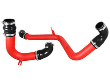 Load image into Gallery viewer, aFe BladeRunner 2.5in Red Intercooler Tubes Hot and Cold Side 12-16 Ford Focus ST 2.0L (t) - Back View