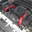 Load image into Gallery viewer, aFe BladeRunner 3in Red IC Tube Cold Side w/ Coupling &amp; Clamp Kit 2016 GM Colorado/Canyon 2.8L - Side View