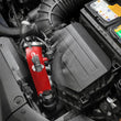 Load image into Gallery viewer, aFe BladeRunner Aluminum Hot &amp; Cold Charge Pipe Kit - Red fits Hyundai Veloster / 2019-2022 Hyundai Veloster N - Side View