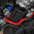 Load image into Gallery viewer, aFe BladeRunner Aluminum Hot &amp; Cold Charge Pipe Kit - Red fits Hyundai Veloster / 2019-2022 Hyundai Veloster N - Back View