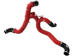 aFe BladeRunner Aluminum Hot/Cold Charge Pipe Kit - Black fits 2019-2026 Genesis G70 V6 3.3L (tt) - Main Product View