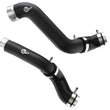 Load image into Gallery viewer, aFe BladeRunner Black Intercooler Hot &amp; Cold Side Tubes Combo 19-20 GM Trucks 1500 L4-2.7L (t) - Main Product View