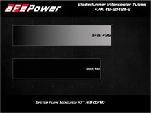 Load image into Gallery viewer, aFe BladeRunner Black Intercooler Hot &amp; Cold Side Tubes Combo 19-20 GM Trucks 1500 L4-2.7L (t) - Additional View 5