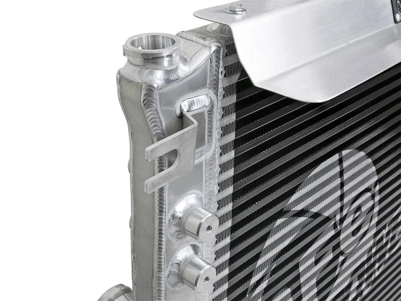 aFe BladeRunner GT Series Bar and Plate Radiator w/ Black Hoses 12-18 Jeep Wrangler (JK) V6 3.6L - Additional View 8