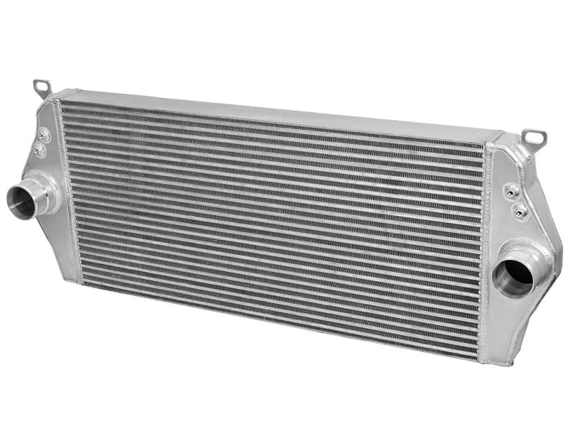 aFe BladeRunner GT Series Intercooler 16-17 Nissan Titan XD V8 5.0L (td) - Back View