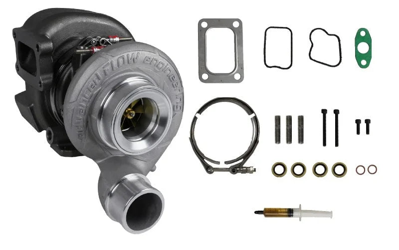 aFe BladeRunner GT Series Turbocharger 07-18 Dodge/RAM 6.7L (td) - Back View