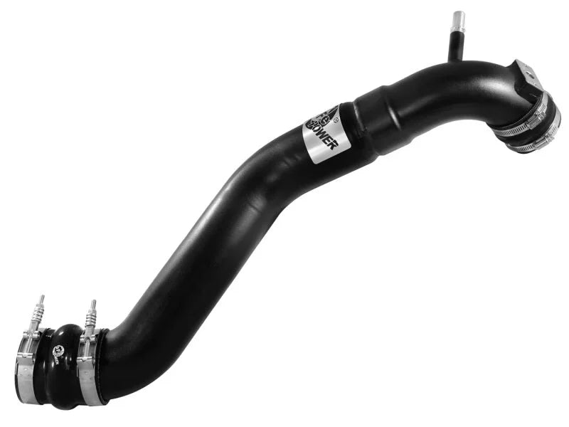 aFe BladeRunner Intercooler Tube Cold Side 3-1/2in-3in Ford F-150 V6-3.5L (tt) Ecoboost 11-14 - Side View