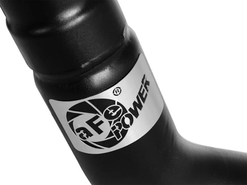 aFe BladeRunner Intercooler Tube Cold Side 3-1/2in-3in Ford F-150 V6-3.5L (tt) Ecoboost 11-14 - Back View