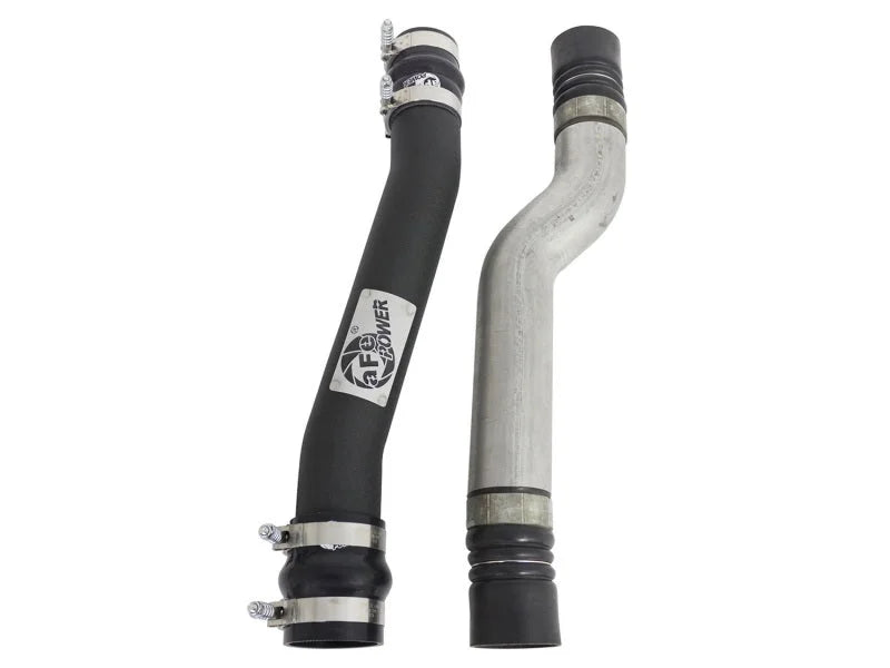 aFe BladeRunner Intercooler Tubes Combo 07.5-09 Dodge Diesel Trucks L6-6.7L (td) - Back View