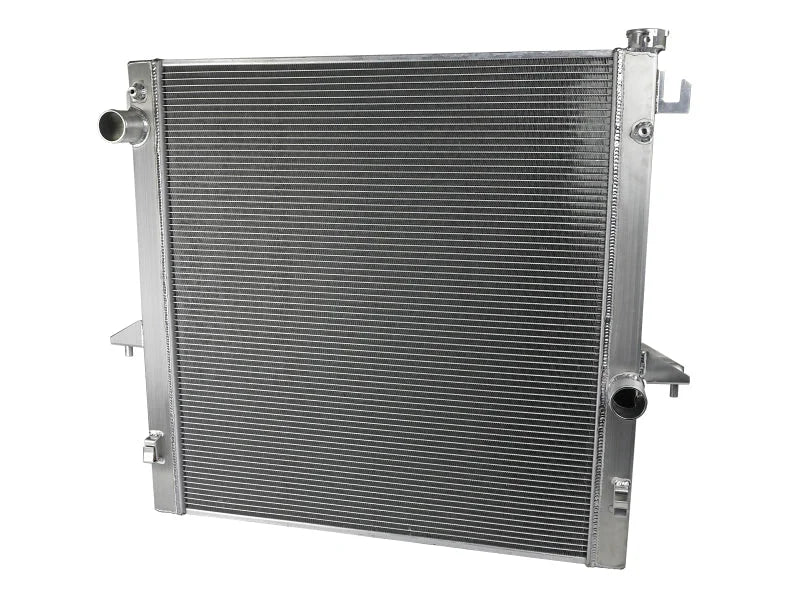 aFe BladeRunner Street Series Tube & Fin Aluminum Radiator 03-09 Dodge Diesel L6 5.9L/6.7L - Back View