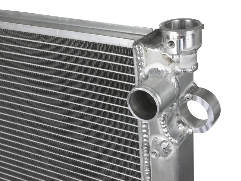 aFe BladeRunner Street Series Tube & Fin Aluminum Radiator 05-15 Toyota Tacoma L4 2.7L/V6 4.0L - Side View