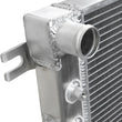 Load image into Gallery viewer, aFe BladeRunner Street Series Tube &amp; Fin Aluminum Radiator 07-18 Jeep Wrangler (JK) V6-3.6L/3.8L - Back View