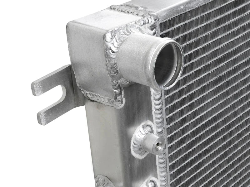 aFe BladeRunner Street Series Tube & Fin Aluminum Radiator 07-18 Jeep Wrangler (JK) V6-3.6L/3.8L - Back View