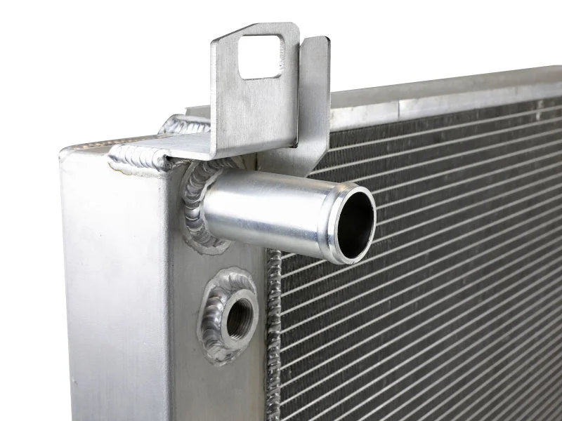 aFe BladeRunner Street Series Tube & Fin Aluminum Radiator 09-13 GM Gas Trucks 5.3L V8 - Installation View