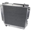 Load image into Gallery viewer, aFe BladeRunner Street Series Tube &amp; Fin Aluminum Radiator Jeep Wrangler (TJ) L6-4.0L - Back View