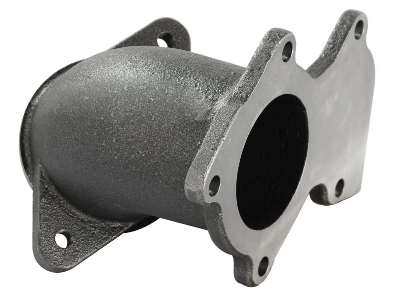 aFe BladeRunner Turbocharger Turbine Elbow Replacement Dodge 98.5-02 5.9L TD - Back View