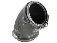 Load image into Gallery viewer, aFe BladeRunner Turbocharger Turbine Elbow Replacement Ford 99.5-03 7.3L TD - Side View