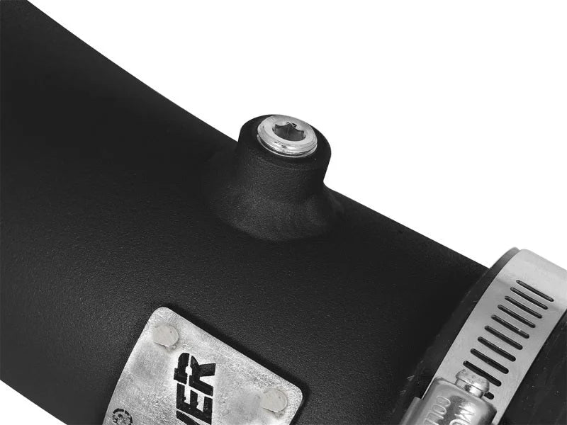 aFe Bladerunner 2-1/4in Intercooler Tube Hot Side BMW M3/M4 (F80/F82/F83) 15-17 L6 3.0L (tt) S55 - Installation View