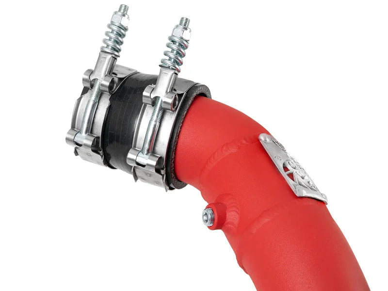 aFe Bladerunner 2.25in & 2.5in Intercooler Tubes Hot & Cold 16-18 Honda Civic I4-1.5L (t) - Red - Additional View 5
