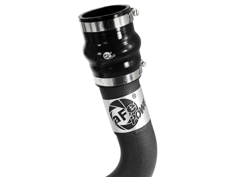 aFe Bladerunner 2.5in Intercooler Cold Side Tubes, 13-14 Ford Focus ST 2.0L (t) *Black* - Back View