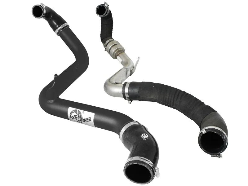 aFe Bladerunner 2.5in Intercooler Hot Side Tubes, 13-14 Ford Focus ST 2.0L (t) *Black* - Additional View 5