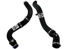 Load image into Gallery viewer, aFe Bladerunner 3in Black Intercooler Hot and Cold Side Tubes 14-15 Dodge Ram 1500 EcoDiesel V6 3.0L - Main Product View