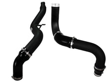 Load image into Gallery viewer, aFe Bladerunner 3in Black Intercooler Hot and Cold Side Tubes 14-15 Dodge Ram 1500 EcoDiesel V6 3.0L - Installation View