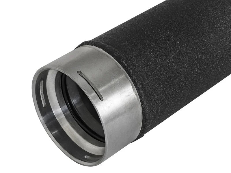 aFe Bladerunner 3in Hot and Cold Side Black Intercooler Tubes 2017 Ford Diesel Trucks V8 6.7L (td) - Additional View 5