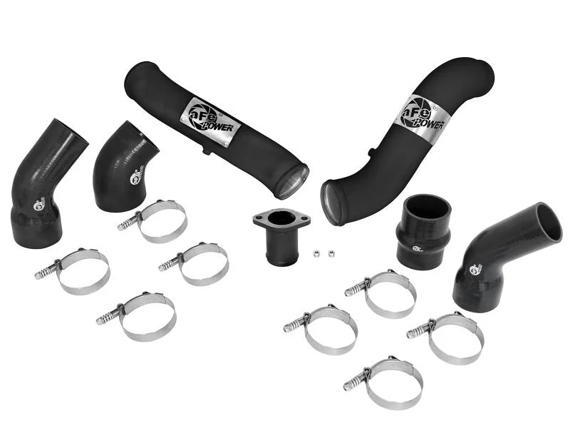 aFe Bladerunner 3in Intercooler Hot and Cold Side Tubes 16-17 Nissan Titan XD V8 5.0L (td) - Additional View 7