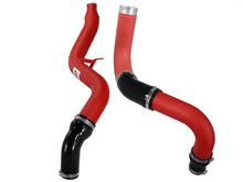 Load image into Gallery viewer, aFe Bladerunner 3in Red Intercooler Hot and Cold Side Tubes 14-15 Dodge Ram 1500 EcoDiesel V6 3.0L - Additional View 5