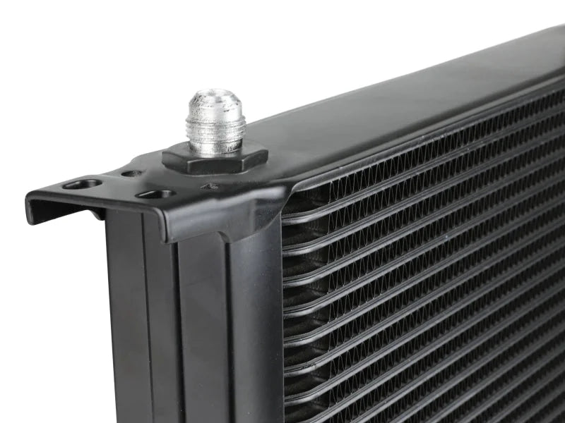 aFe Bladerunner Auto. Transmission Oil Cooler Kit 10-12 Ram Diesel Trucks L6 6.7L (td) - Back View