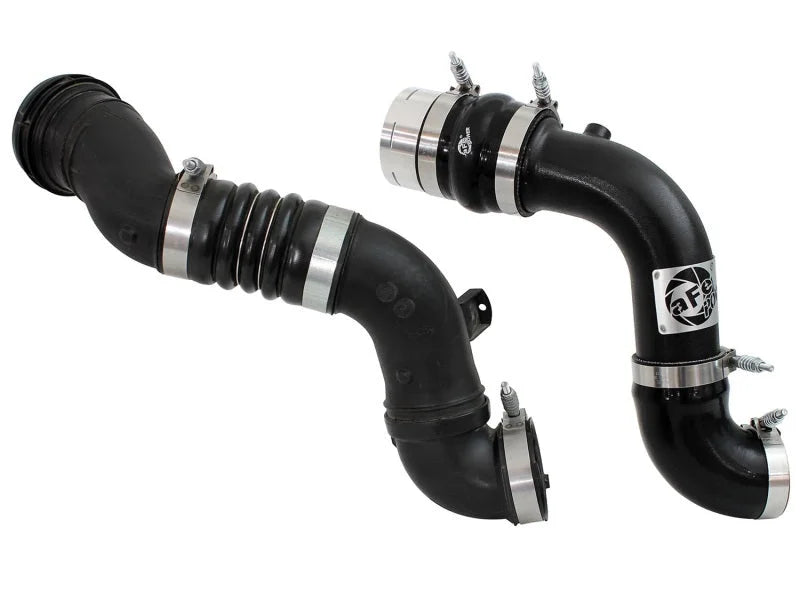 aFe Bladerunner Intercooler Cold Side Tube, 11-15 Ford Diesel Trucks V8-6.7L (td) - Side View