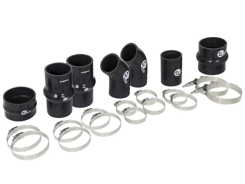 aFe Bladerunner Intercooler Couplings & Clamps Replacement Kit 11-14 Ford EcoBoost 3.5L (tt) - Main Product View