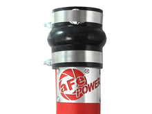 Load image into Gallery viewer, aFe Bladerunner Intercooler Tube Cold Side 3.5in 94-02 Dodge Trucks 5.9L - Red - Back View