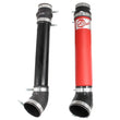 Load image into Gallery viewer, aFe Bladerunner Intercooler Tube Cold Side 3.5in 94-02 Dodge Trucks 5.9L - Red - Additional View 5