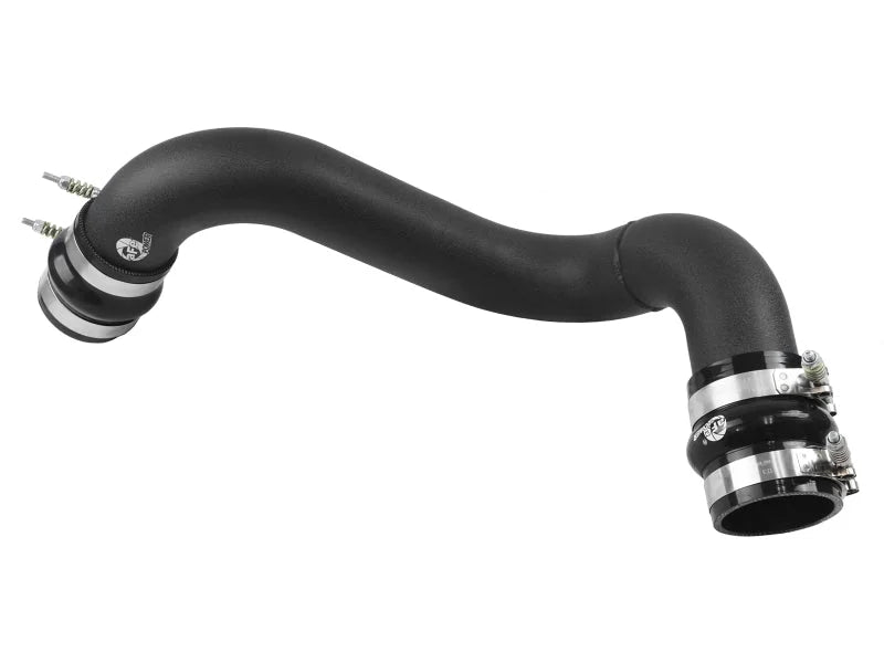 aFe Bladerunner Intercooler Tube Out 03-07 Ford Diesel Trucks V8 6.0L (td) - Installation View