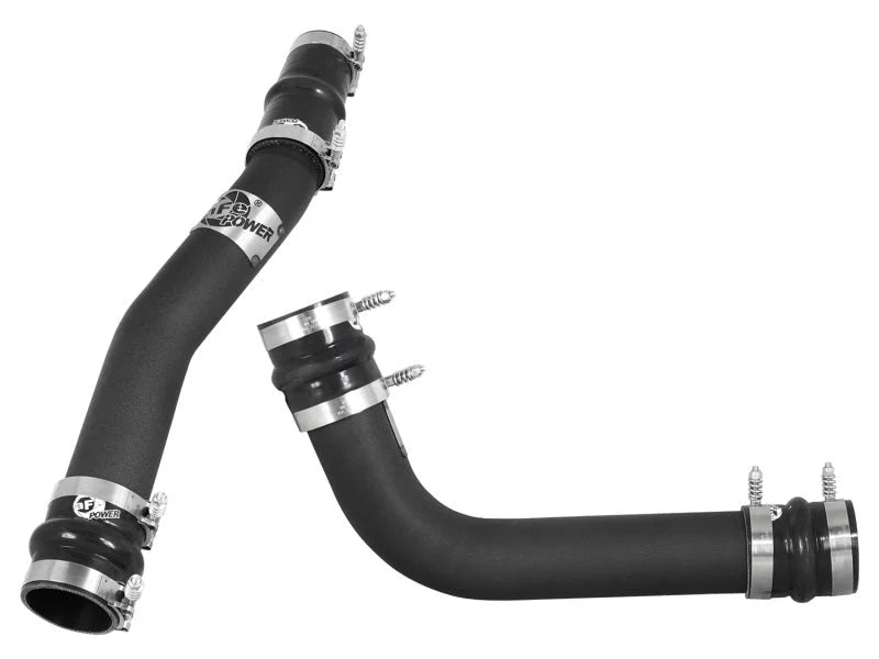 aFe Bladerunner Intercoolers I/C Tube 3in Hot/Cold Dodge Trucks 03-07 L6-5.9L - Side View