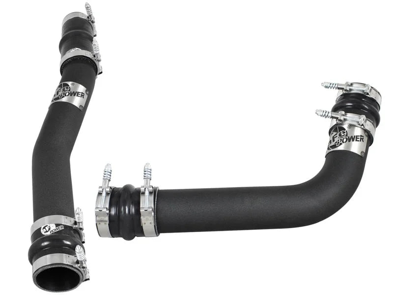 aFe Bladerunner Intercoolers I/C Tube 3in Hot/Cold Dodge Trucks 03-07 L6-5.9L - Installation View