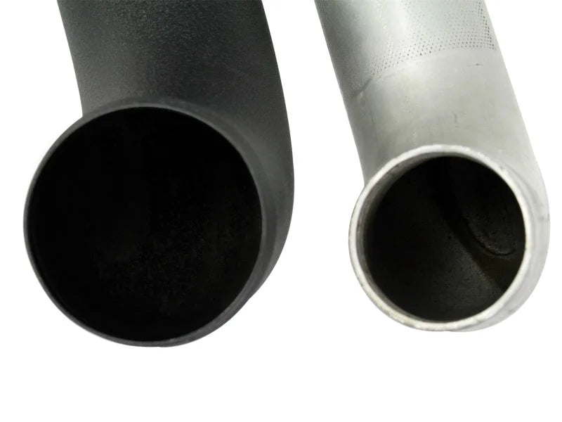 aFe Bladerunner Intercoolers Tube Out I/C Tube Out GM Diesel Trucks 04.5-05 V8-6.6L(td) LLY - Side View