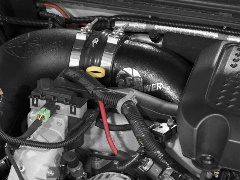 aFe Bladerunner Manifolds Turbo Inlet MAN Turbo Inlet GM Diesel Trucks 06-10 V8-6.6L (td) - Side View