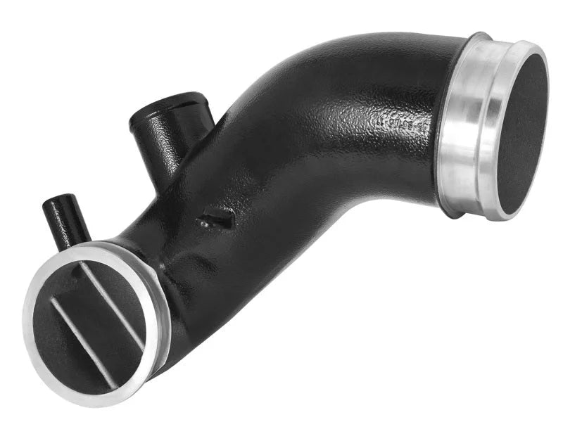 aFe Bladerunner Manifolds Turbo Inlet MAN Turbo Inlet GM Diesel Trucks 06-10 V8-6.6L (td) - Back View