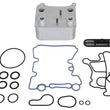 Load image into Gallery viewer, aFe Bladerunner Oil Cooler Ford Diesel Trucks 03-07 V8 6.0L (td) - Side View