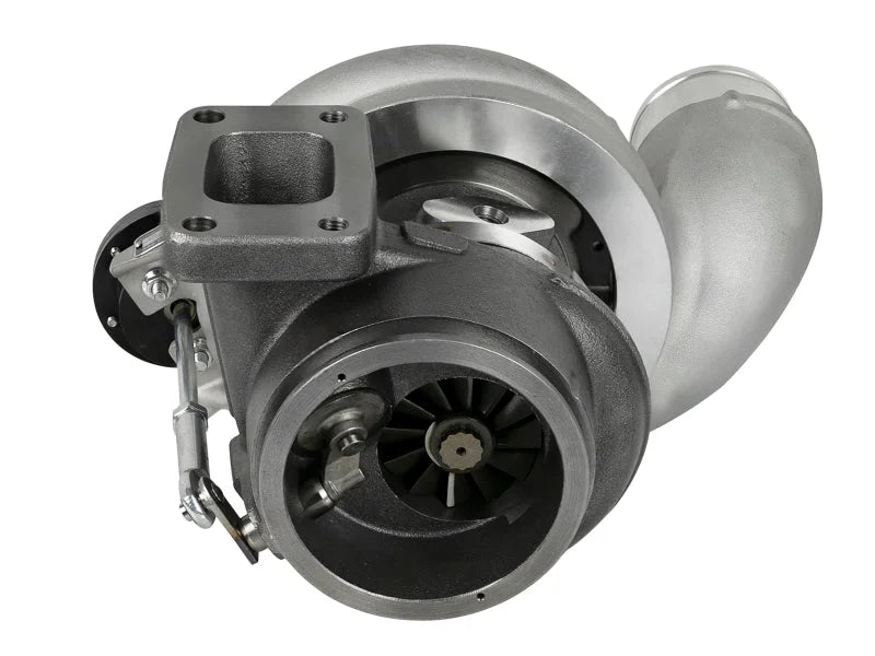 aFe Bladerunner Turbochargers Dodge Diesel Trucks 03-07 L6-5.9L (td) - Back View