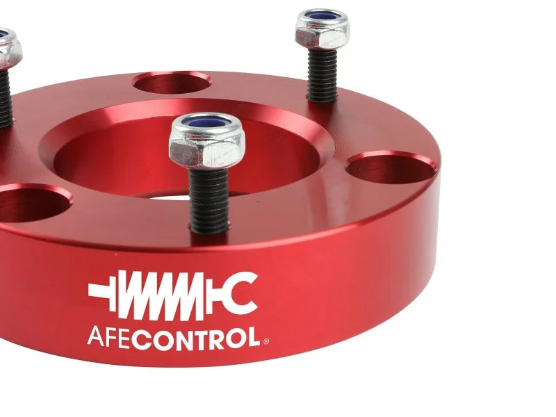 aFe CONTROL 2.0 IN Leveling Kit 04-21 Ford F-150 - Red - Side View