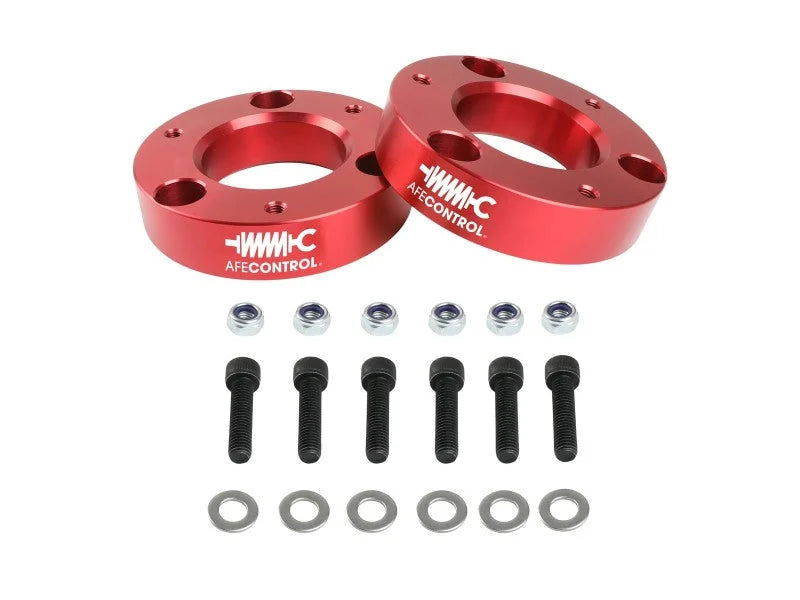 aFe CONTROL 2.0 IN Leveling Kit 04-21 Ford F-150 - Red - Additional View 5