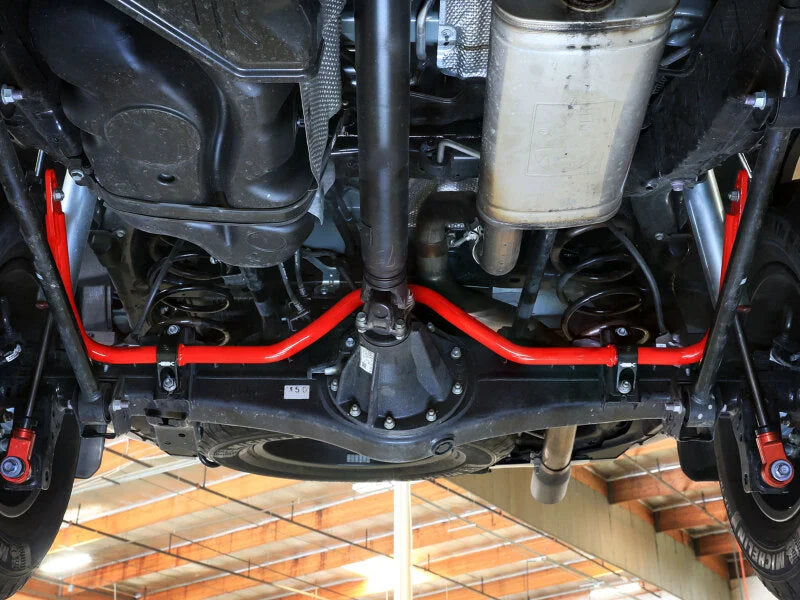 aFe CONTROL 24-26 Toyota Land Cruiser (J250) L4-2.4L (t) Rear Sway Bar - Side View
