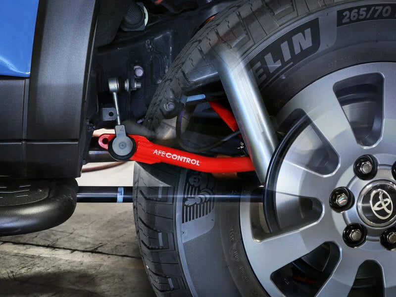 aFe CONTROL 24-26 Toyota Land Cruiser (J250) L4-2.4L (t) Rear Sway Bar - Back View