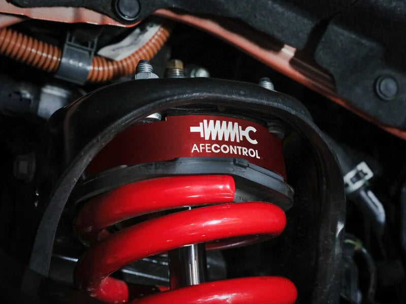 aFe CONTROL 2.5 IN Front & 1 IN Rear Lift Kit 22-24 Toyota Tundra V6-3.4L (tt) - Side View