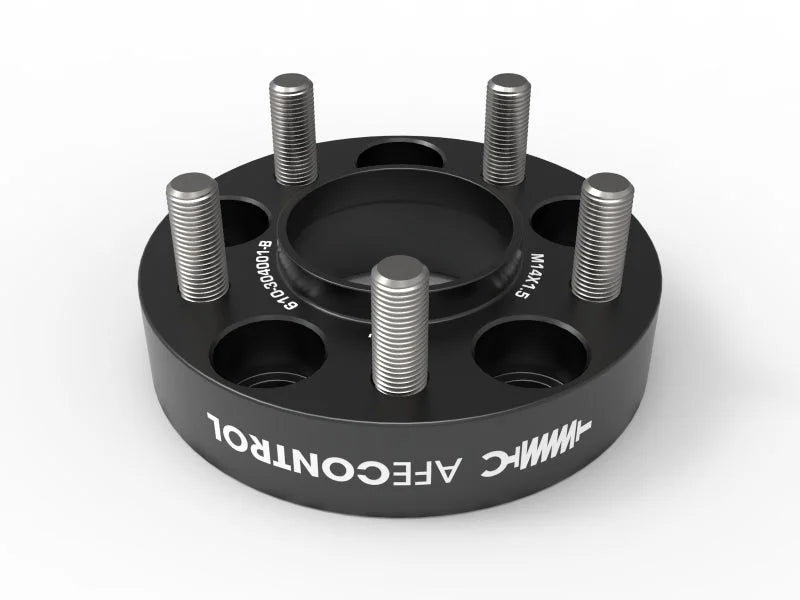 aFe CONTROL Billet Aluminum Wheel Spacers 5x114.3 CB70.5 1.25in - 15-24 Ford Mustang/20-23 Explorer - Additional View 6